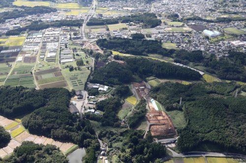 三重新殿航空写真