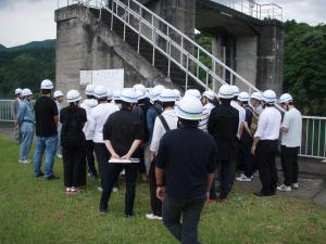 大野川発電所　取水口