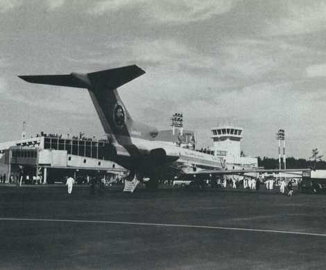 完成した大分空港　－武蔵町－