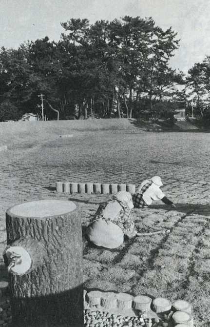 進む黒津崎レクリエーション基地づくり　－コミュニティ広場ー