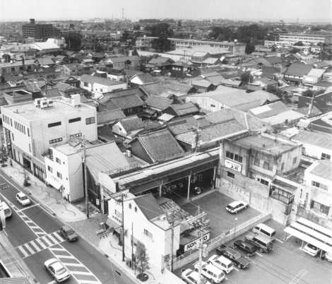 豊前城下町／中津城を望む