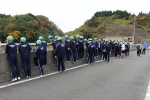 竹田南高校稲葉ダム見学３