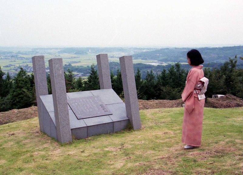 横光利一文学碑　－宇佐市－