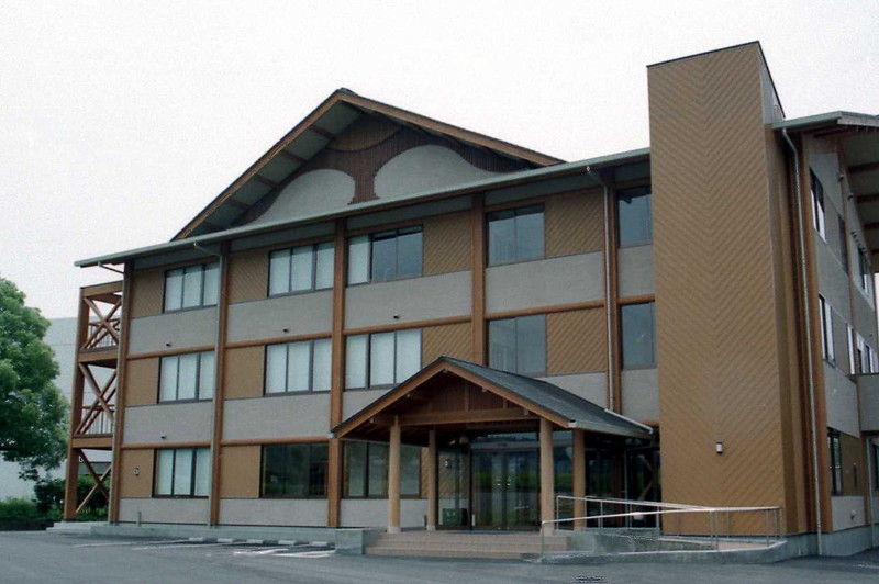 大型木造施設「林業会館新館」が完成