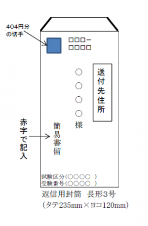 返信用封筒