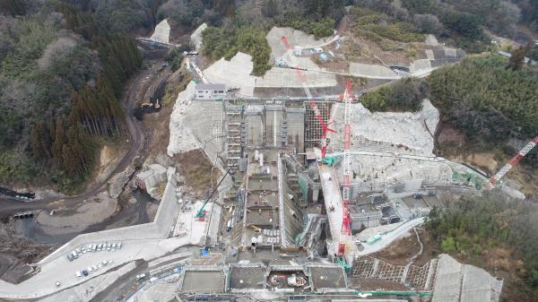 玉来ダム　ダム　建設　工事　建設中ダム　流水型ダム　大分県　九州