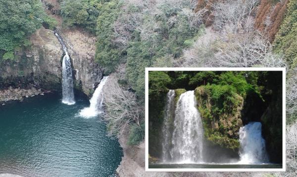 魚釣り戸の滝