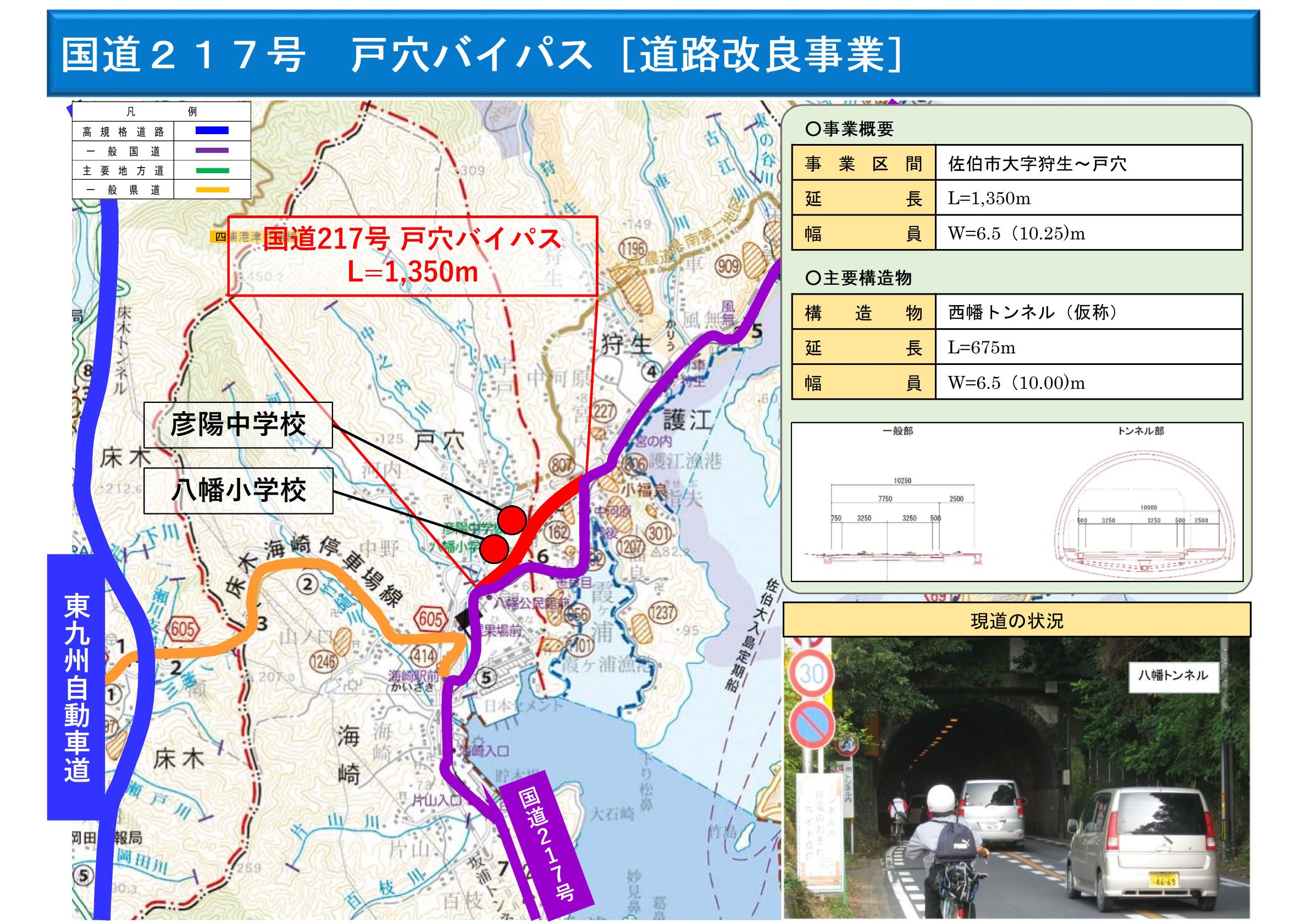 国道217号戸穴ﾊﾞｲﾊﾟｽ