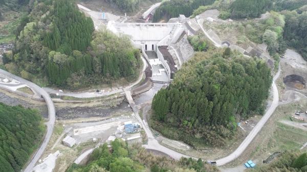 玉来ダム　建設中ダム　大分県