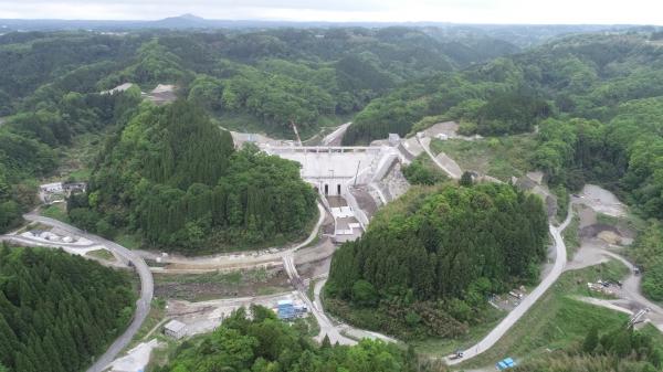 玉来ダム　建設中ダム　大分県