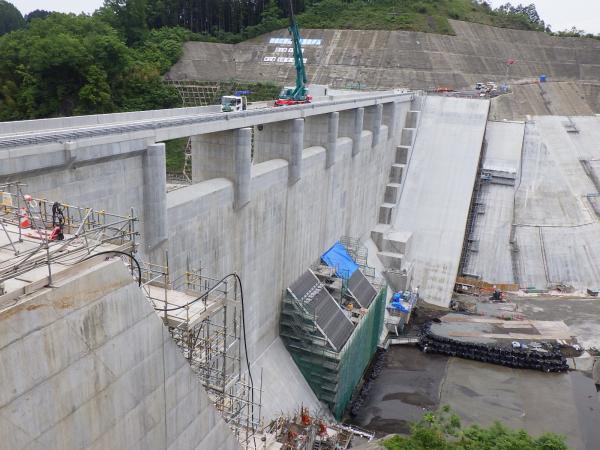 玉来ダム　建設中ダム　大分県