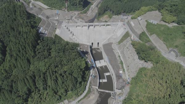 玉来ダム　建設中ダム　大分県