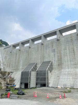 玉来ダム　建設中ダム　大分県