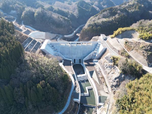 玉来ダム　建設中ダム　大分県