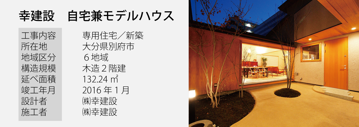 幸建設　自宅兼モデルハウス