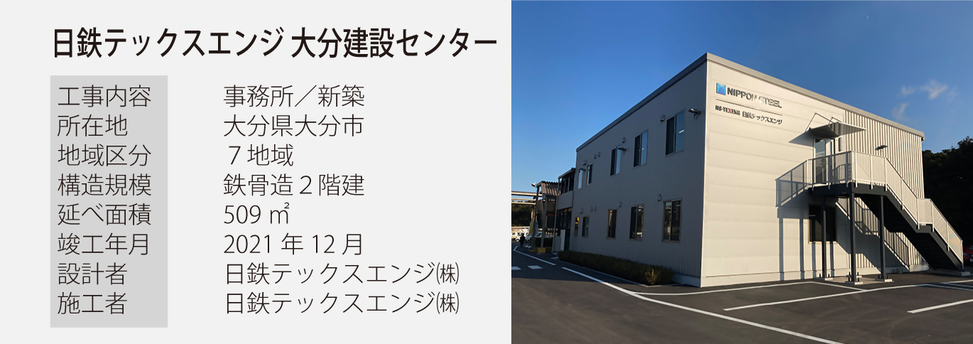 日鉄テックスエンジ大分建設センター