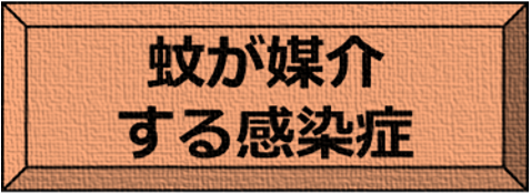蚊が媒介する感染症