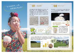 なつほのかリーフレットの画像