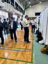 学会会場の様子写真