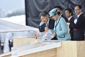 海上歓迎・放流行事1