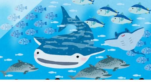 海の中のイメージ図です。