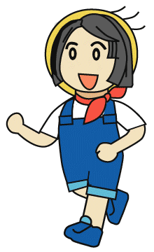 走るめぐみちゃん