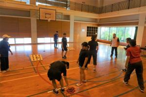 生涯スポーツ協会指導者等派遣事業（レクリエーション協会）の様子