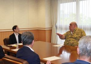 こんだんのようす