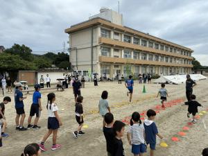 生涯スポーツ協会指導者等派遣事業（マスターズ陸上）の様子②
