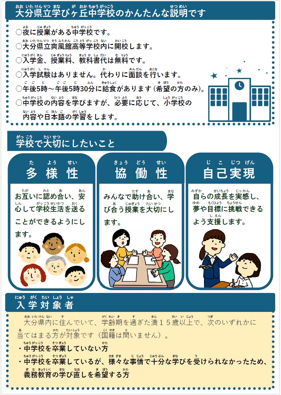 ぼしゅうあんないりーふれっと2