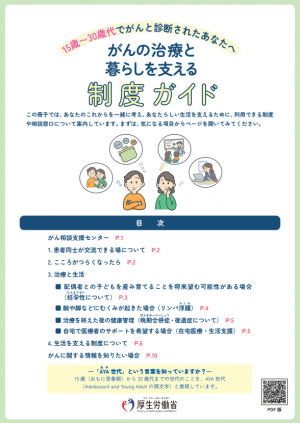 ＡＹＡ世代制度ガイド