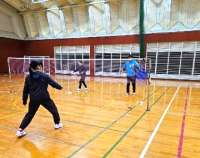 子育て・働く世代のスポーツライフサポート事業(ゆふいん:バドミントン②)