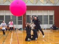 子育て・働く世代のスポーツライフサポート事業(ゆふいん:キンボール大会①)