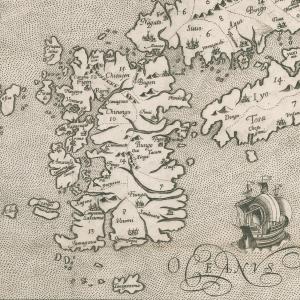 ブランクス／モレイラ 日本図（部分）