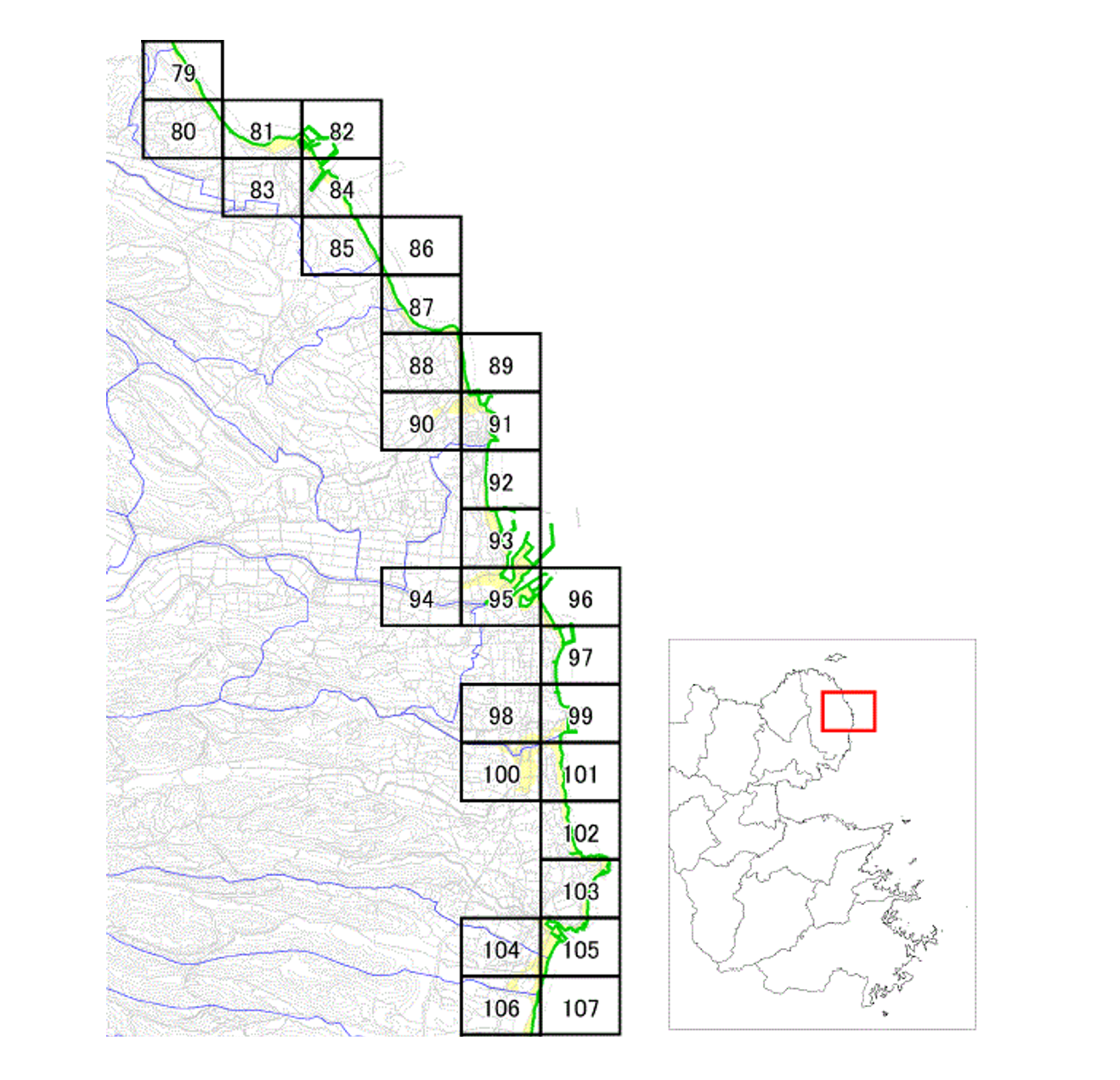 国東市位置図２