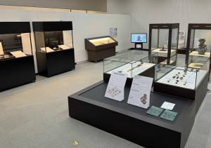 大分県立埋蔵文化財センター企画展示風景