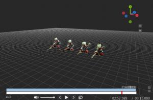 大分県　民俗文化財３D映像（風流・杖踊）