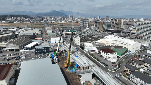 中間点→起点