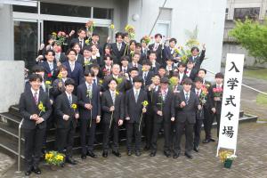 入学式集合写真