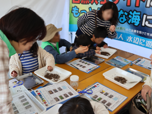 海ごみワークショップ(NPO法人水辺に遊ぶ会提供)